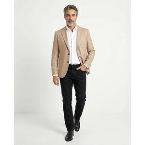 Peserico Beige Linen Men's Blazer